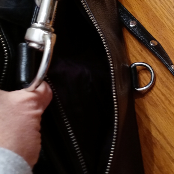 Rebecca Minkoff Black 100% Leather purse 98-S16 - Picture 9 of 12